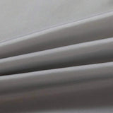 NIUTA Shower Liner, Standard Shower Curtain Liner Fabric 72 x 72 inch Full Size, Hotel Quality, Washable,Water Proof, Bathroom Curtains with Grommets, Grey
