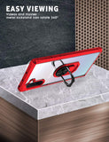 Amuoc Samsung Galaxy Note 10 Case, [ Military Grade ] 15ft. Drop Tested Protective Case | Kickstand | Compatible with Samsung Galaxy Note 10 / Note 10 5G Case -Red