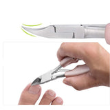 Nail Clippers, Precision Toenail Clippers for Thick or Ingrown Toenails Golden