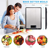 Food Kitchen Scale, Digital Grams and Ounces for Weight Loss, Baking, Cooking, Keto and Meal Prep,