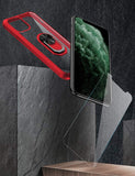 iPhone 11 pro Case,[ Military Grade ] with [ Glass Screen Protector] 15ft. Drop Tested Protective Case | Kickstand | Compatible with Apple iPhone 11 pro 5.8 Inch -Red