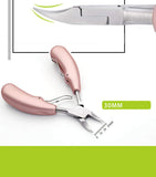 Nail Clippers, Precision Toenail Clippers for Thick or Ingrown Toenails Golden