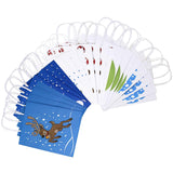 Kraft Paper Gift Bags, 24 Pcs