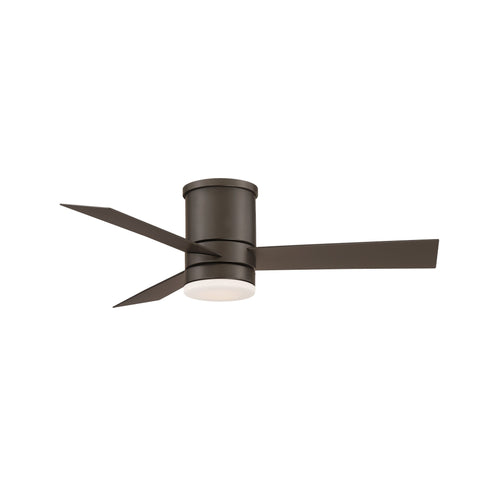 Axis Indoor / Outdoor LED Smart Flush Mount Ceiling Fan