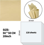 Christmas Metallic Gold Tissue Paper Assortment