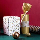 Christmas Metallic Gold Tissue Paper Assortment