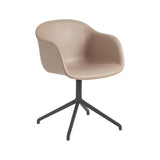 Fiber Upholstered Armchair - Swivel Base