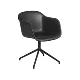 Fiber Upholstered Armchair - Swivel Base
